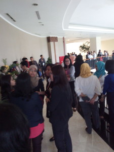 Suasana setelah test