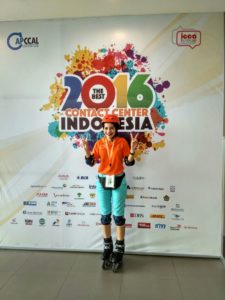 Seragam Naomi Di ICCA 2016