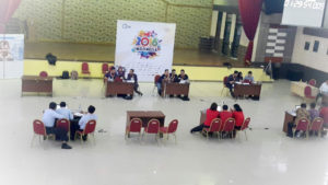 suasana lomba