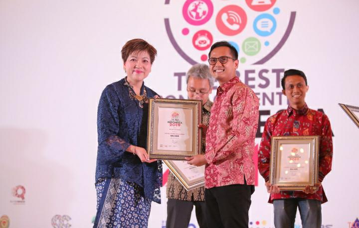 Malam Puncak Penghargaan The Best Contact Center Indonesia 2019
