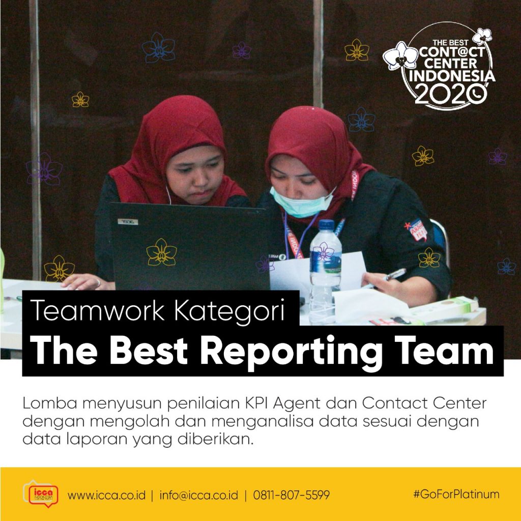 Kategori Teamwork “The Best Reporting Team”