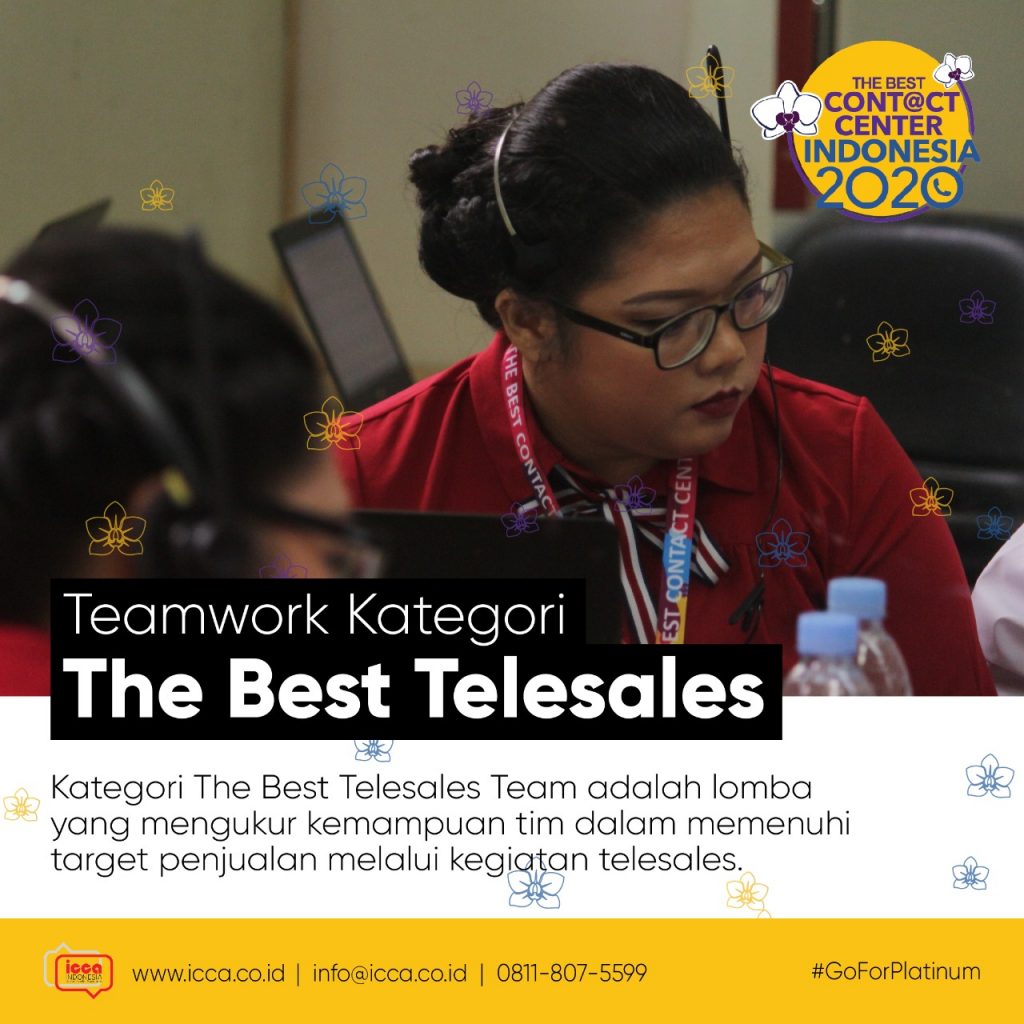 Kategori Teamwork “The Best Telesales”