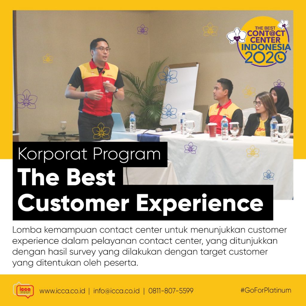 Kategori Korporat “The Best Customer Experience”