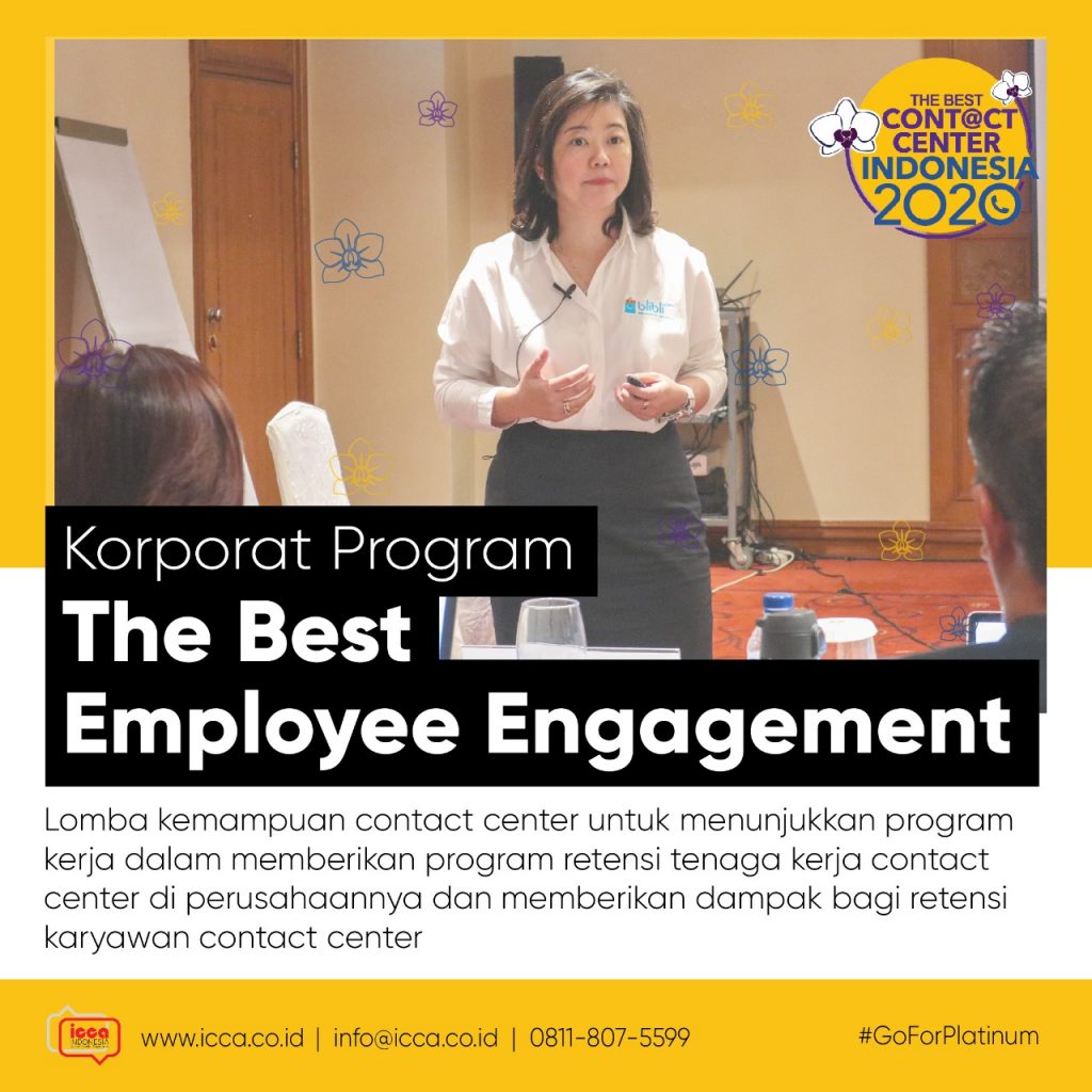 Kategori Korporat “The Best Employee Engagement”
