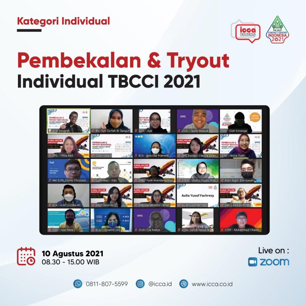 Tryout Individual TBCCI 2021: Kategori Agent