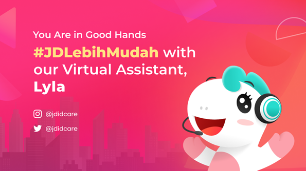 Berkenalan Dengan Lyla, Virtual Assistant Terbaru untuk JD.ID Customer Care